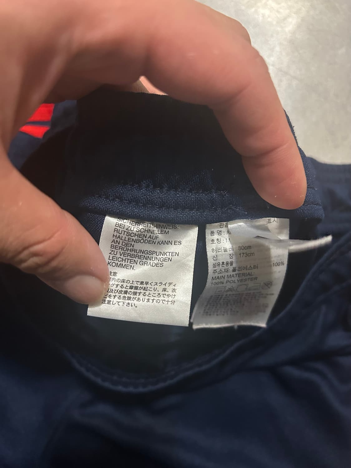 아디다스 x 아스날  19-20 트레이닝 빈티지 트랙 팬츠 30인치   상품이미지6
