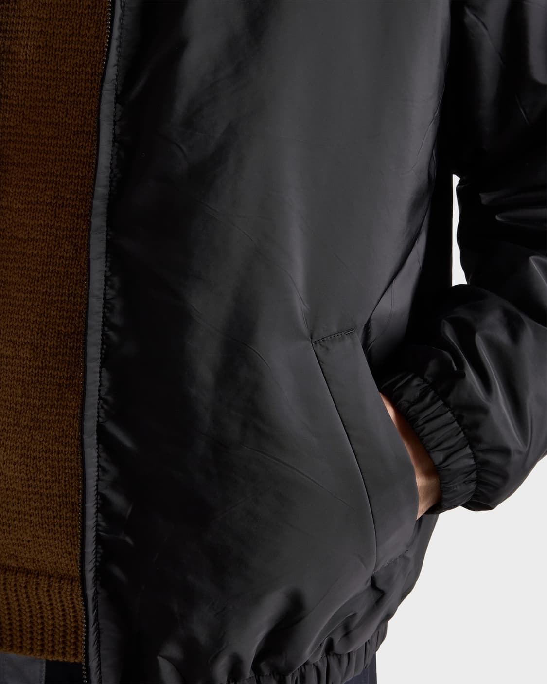 (새제품) 프라다 PRADA 리나일론 블루종 재킷 48 상품이미지4