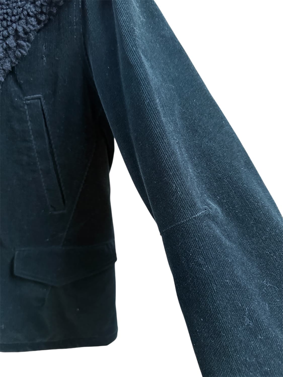 08aw 넘버나인 코듀로이 무스탕 코트 상품이미지8