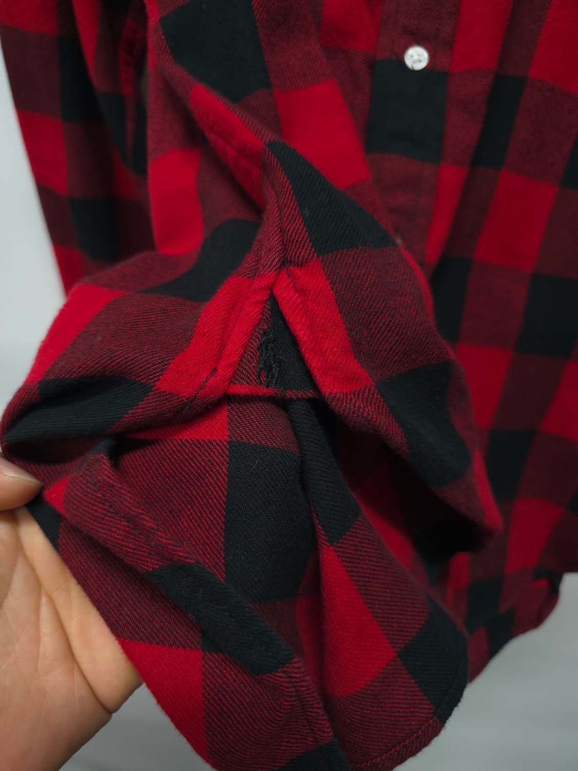 (QR인증)폴로 랄프로렌 여성 버팔로 체크 트윌 셔츠 상품이미지7