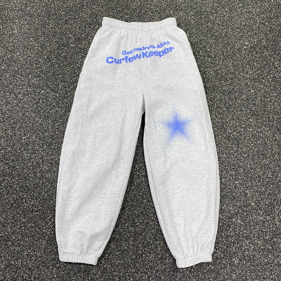 스컬프터 킵 스웨어 멜란지 조거 스웻팬츠B4289 상품이미지3