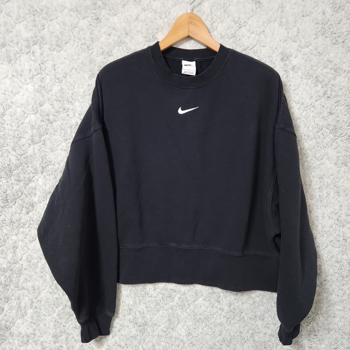 H989 [L] 나이키 NSW 에센셜 오버핏 크롭 맨투맨
 상품이미지1