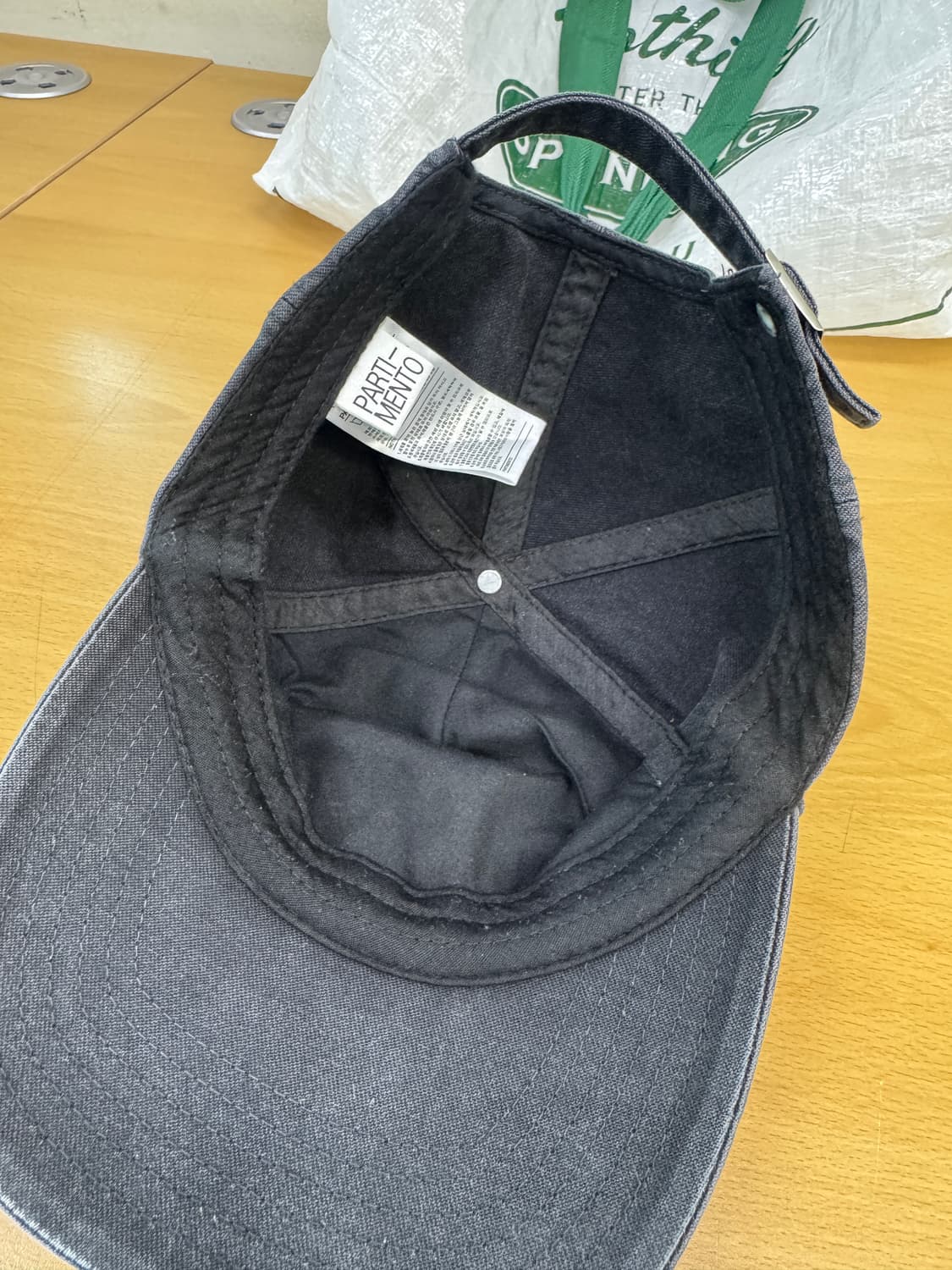 파르티멘토 빈티지 워시드 pa 볼캡 모자 상품이미지4