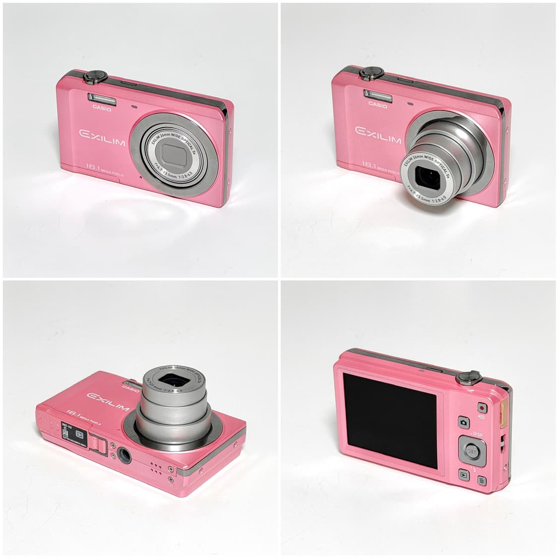 카시오 엑슬림 EX-ZS6 베이비핑크 빈티지디카 상품이미지3