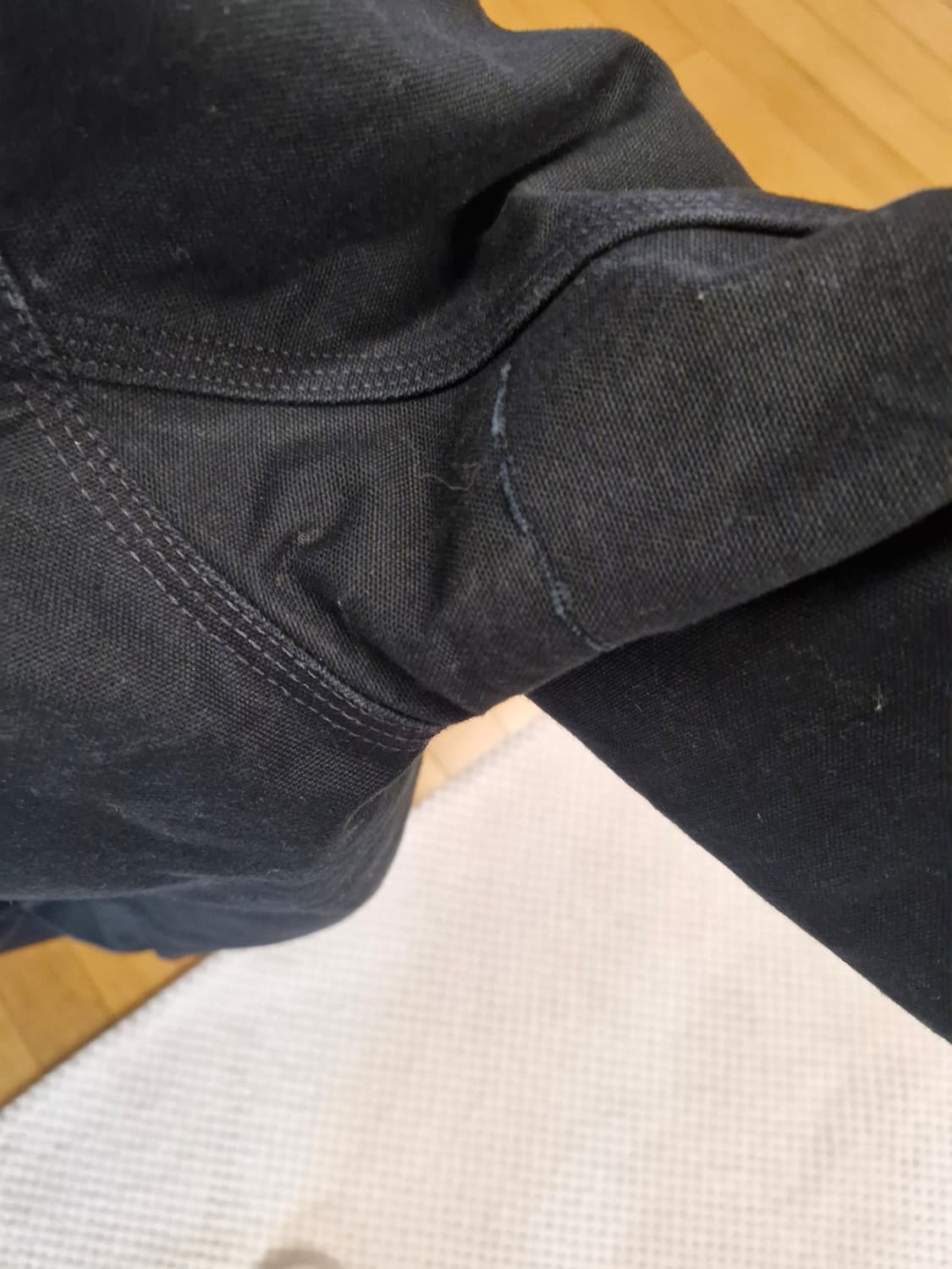 칼하트 덕 액티브 워크자켓 j130 블랙 m 상품이미지6