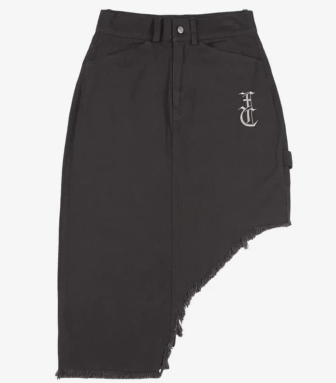 내스티 팬시 클럽 클리프 언발 롱스커트 치마 에이블리 빈티지 무신사 상품이미지3