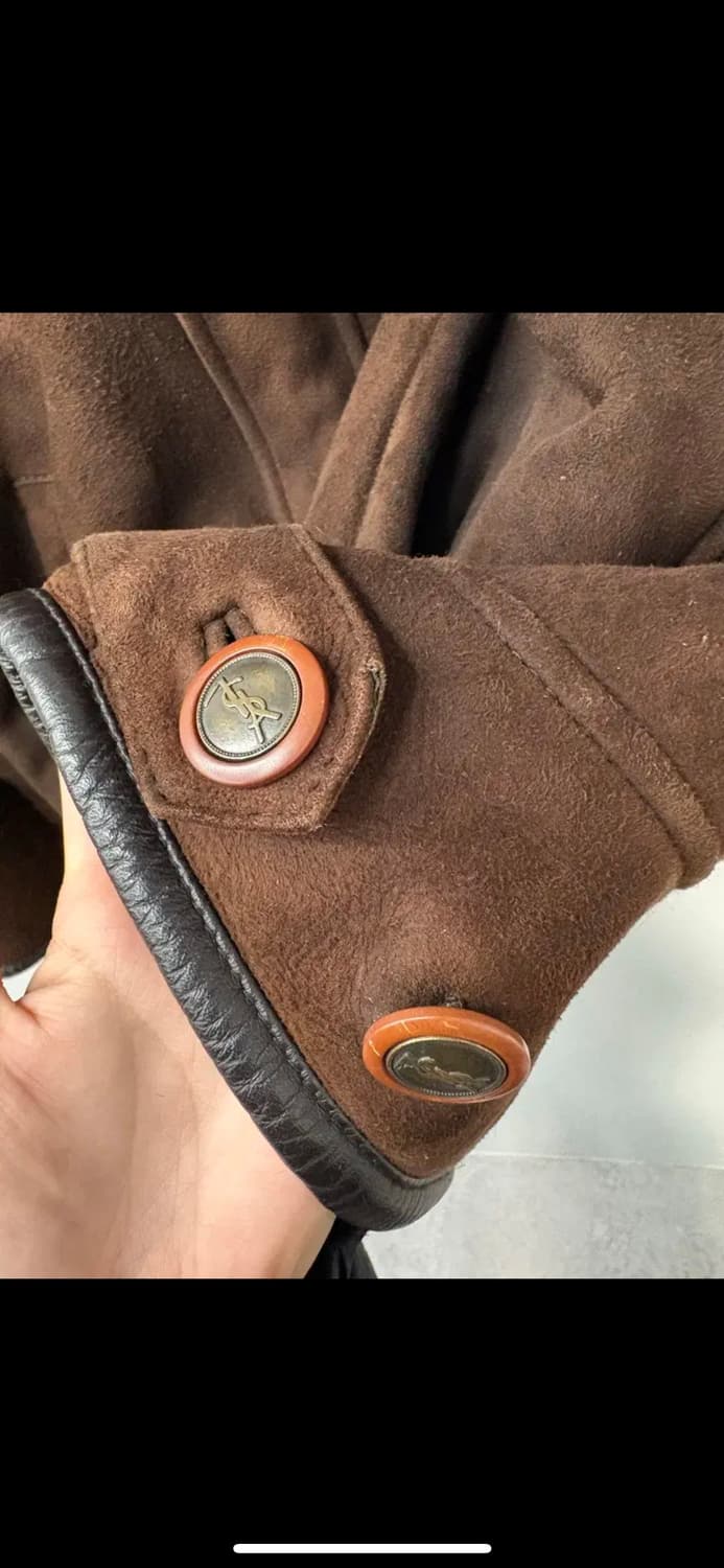 입생로랑 양가죽 스웨이드 무스탕 자켓 H1073 상품이미지6