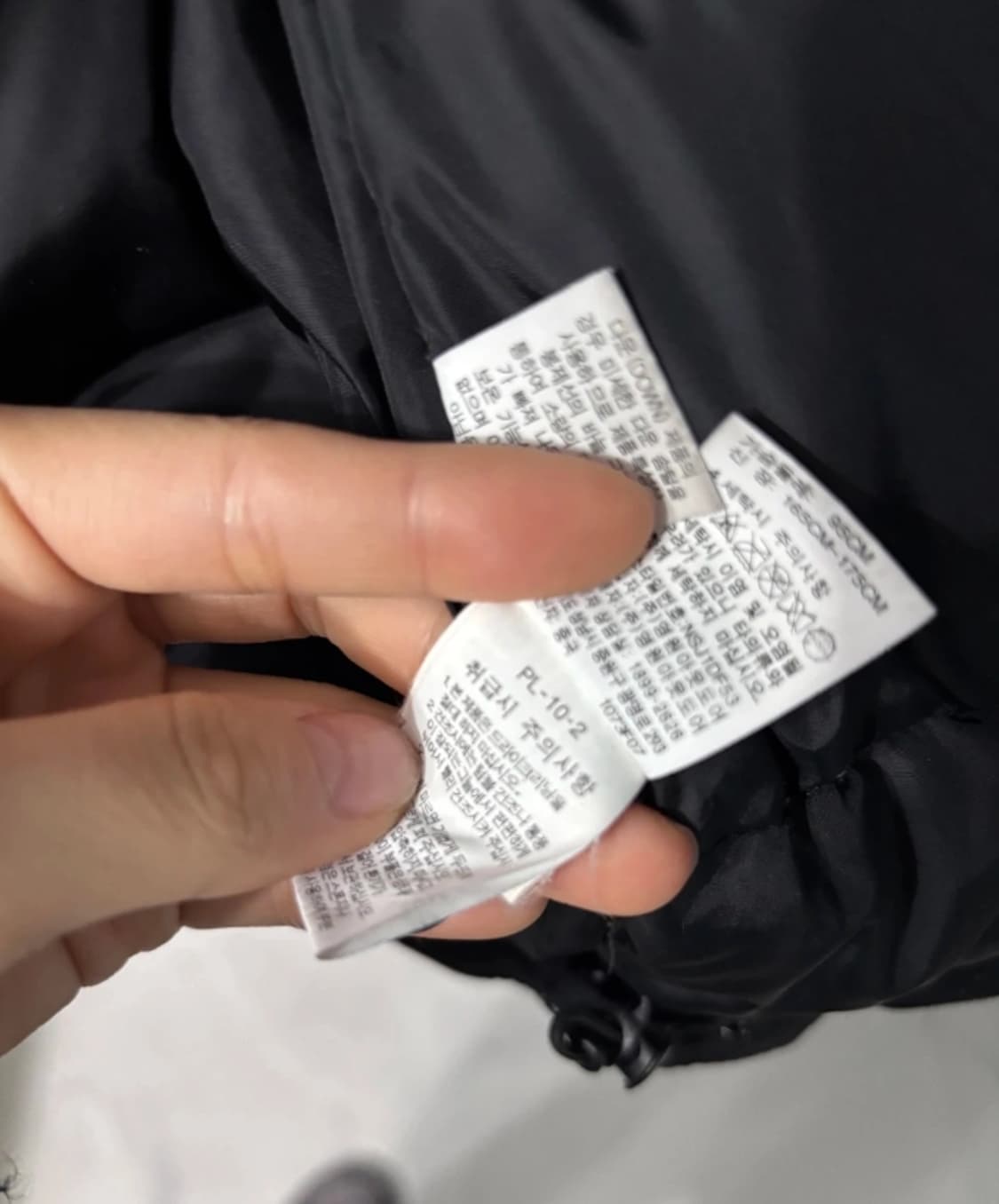 노스페이스 눕시 검정 패딩 95 상품이미지8