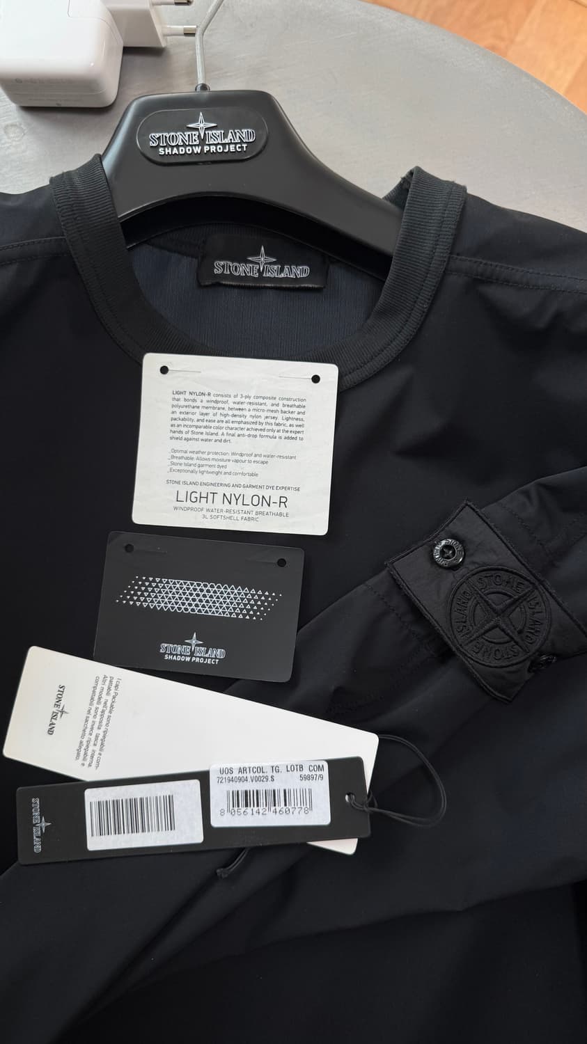스톤아일랜드 쉐도우 프로젝트 나일론 맨투맨 s 19ss 상품이미지4