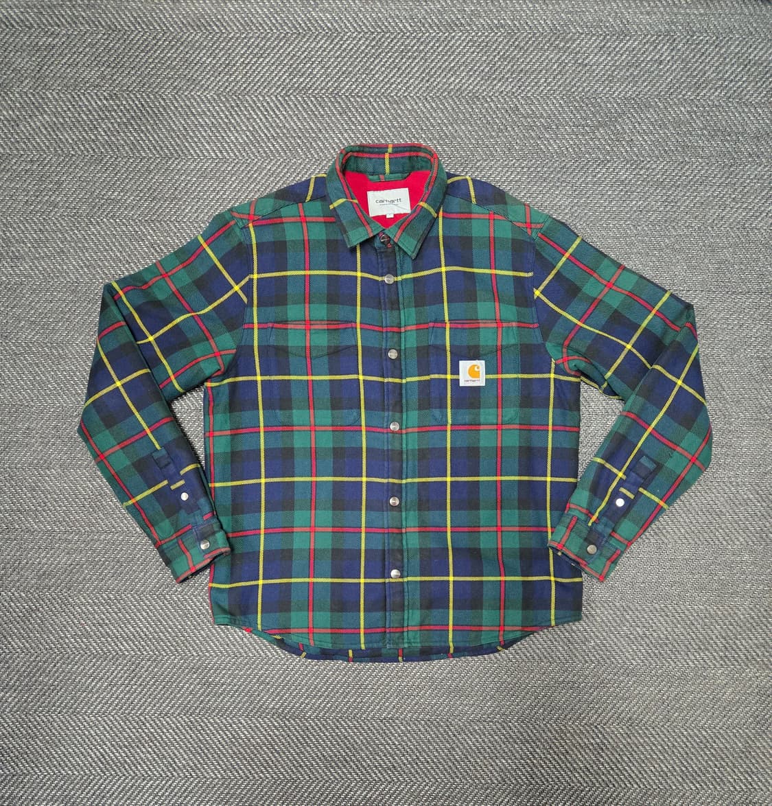 칼하트 체크 셔츠 남방 플란넬 자켓 상품이미지1