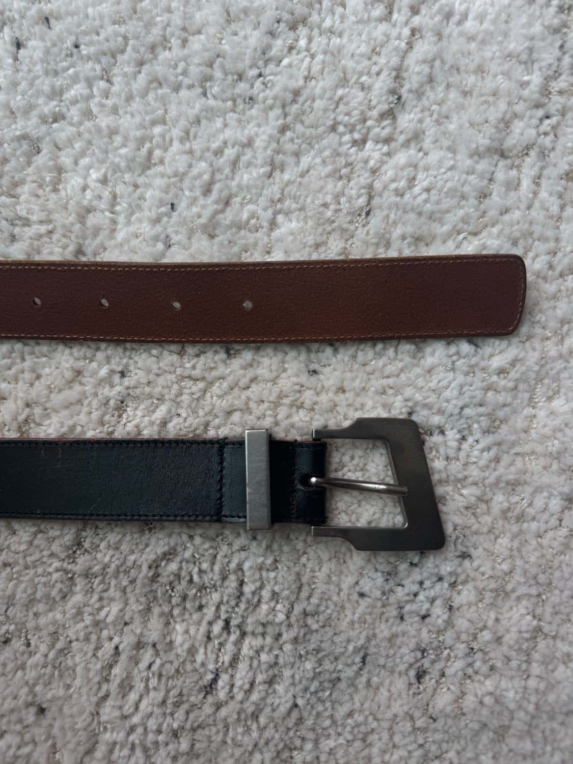 생로랑 가죽벨트 31-32 상품이미지1