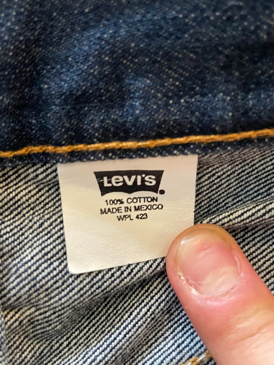 리바이스 501 데님 청바지 상품이미지3