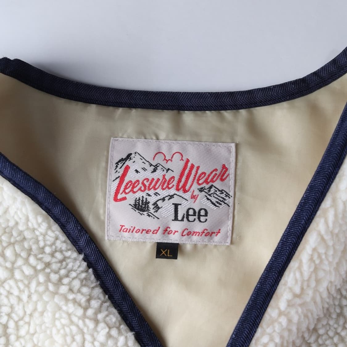 Lee 보아 플리스 포켓 베스트 XL 상품이미지5