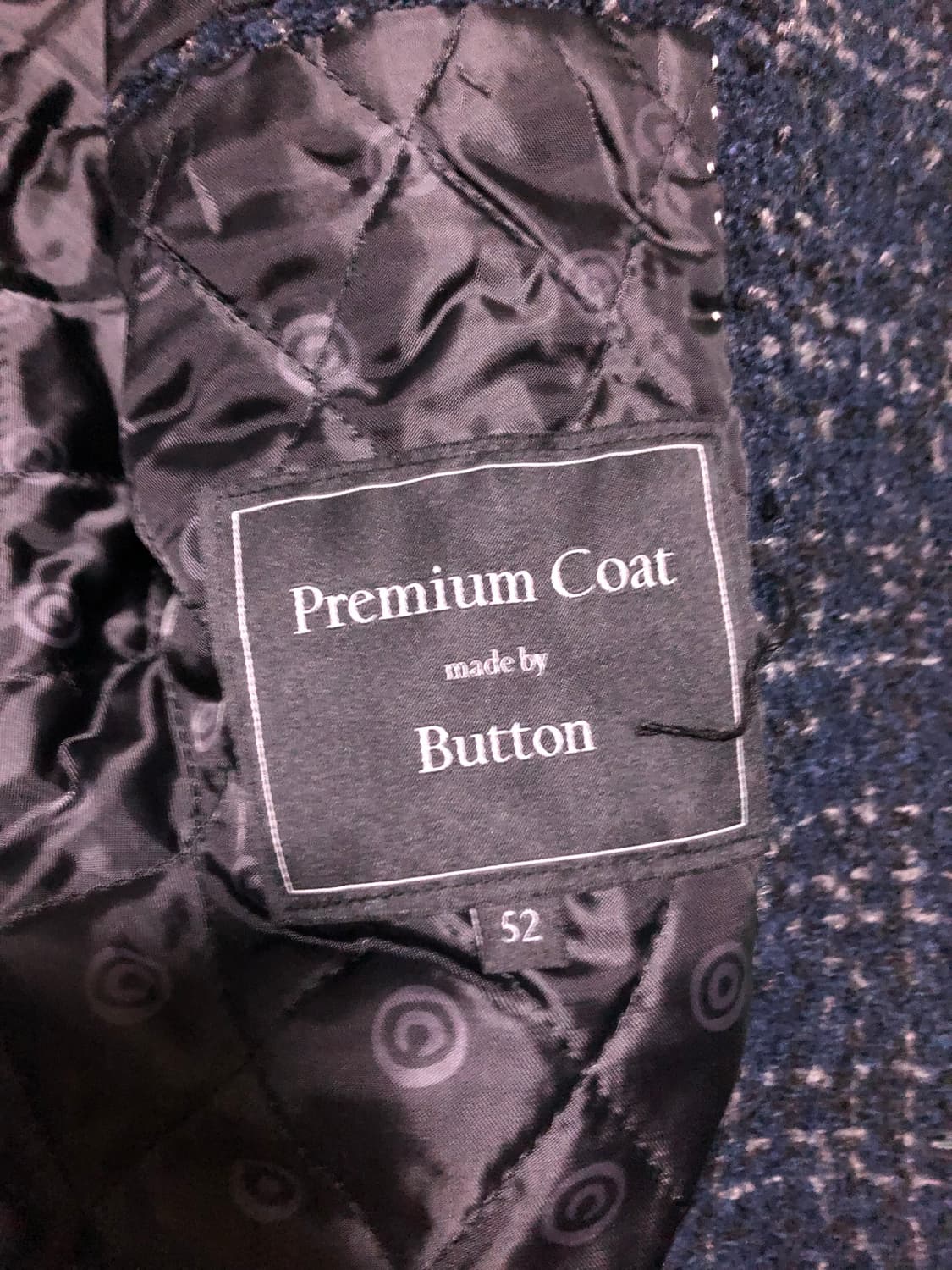 (초특가)편집샵 더블브레스트 헤링본 더블코트/몽클레어 타임 솔리드시스템 상품이미지5