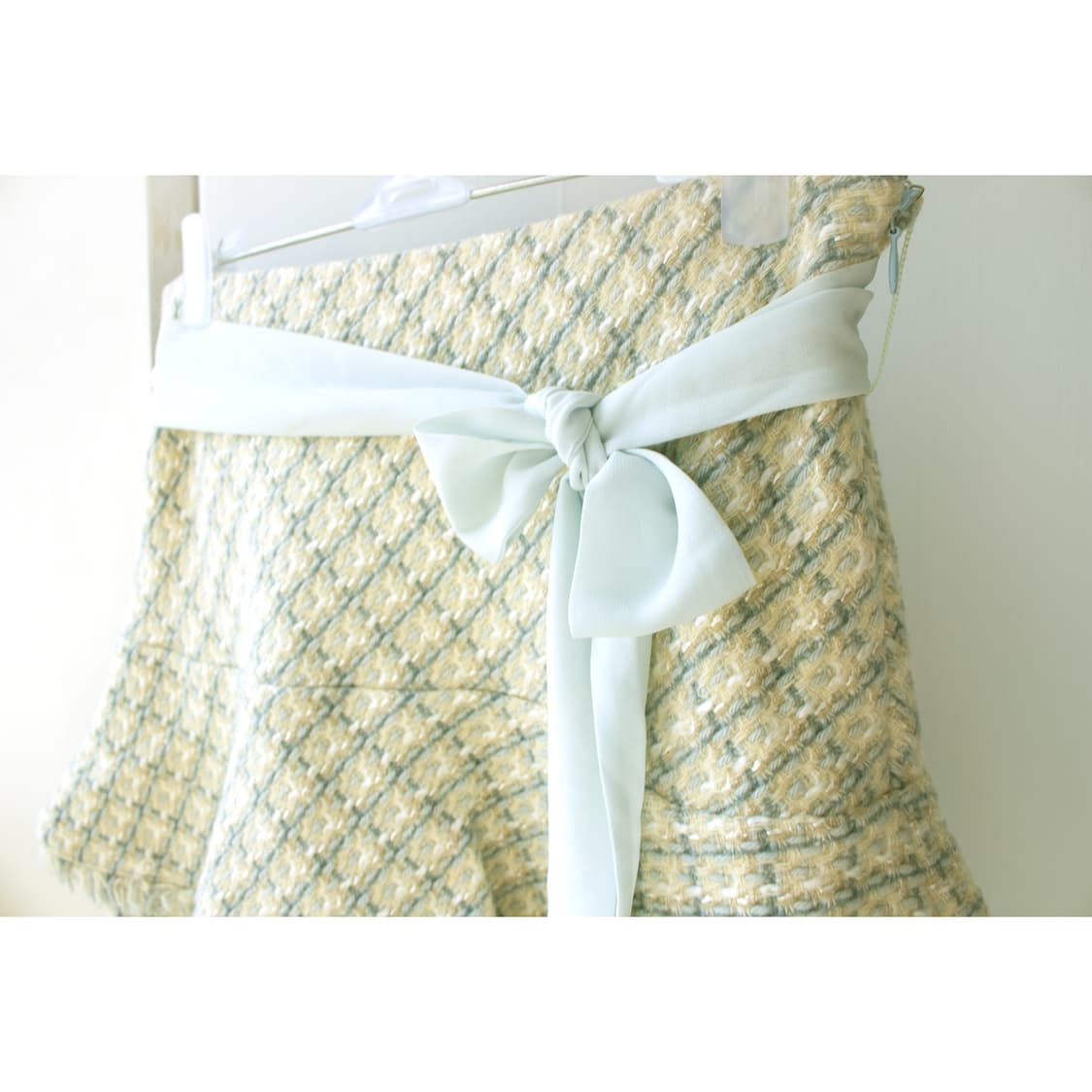 바나나 트위드 스커트 🌼 상품이미지5