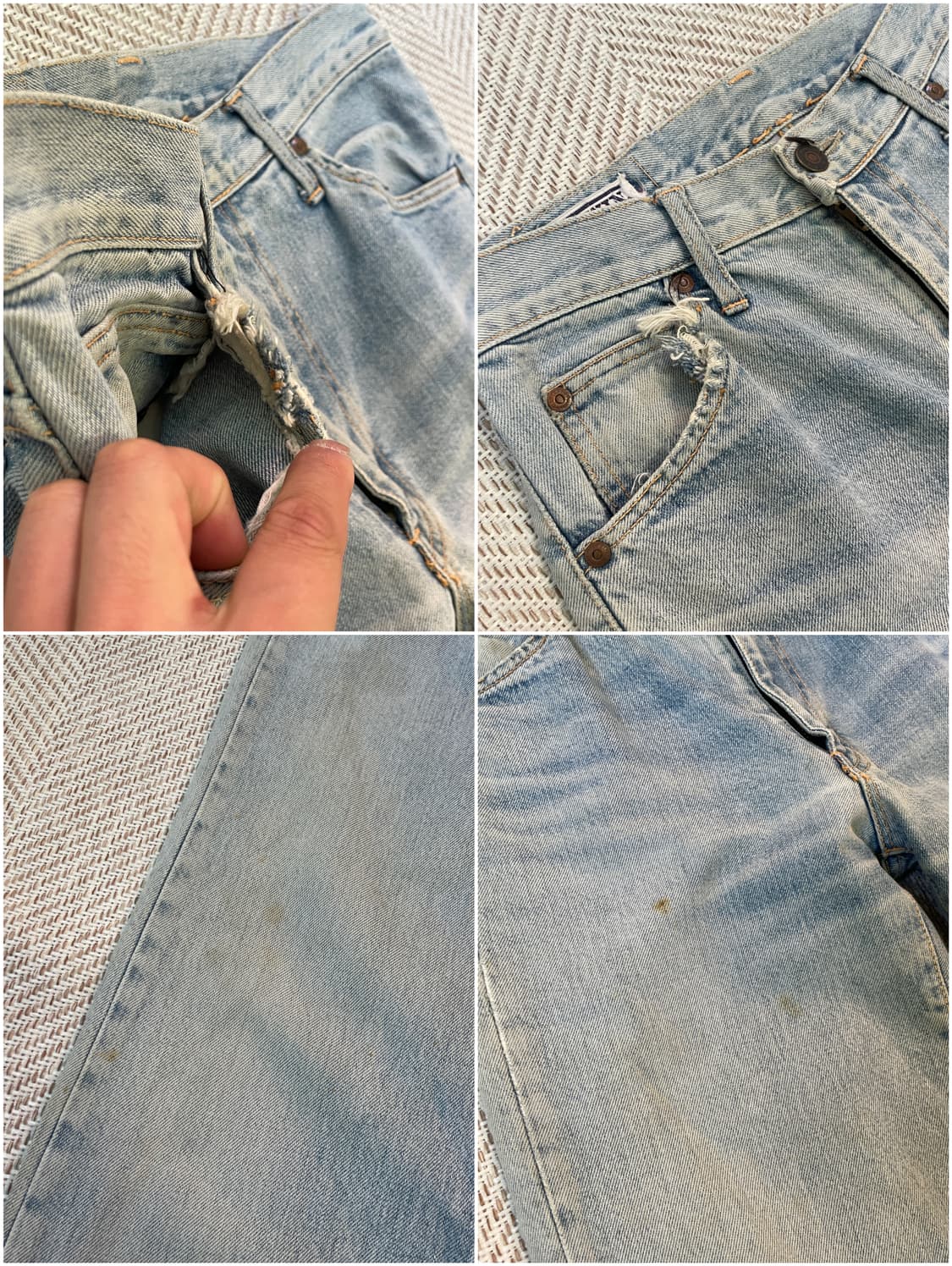 80s 에드윈 505 데님팬츠 J03254 상품이미지6