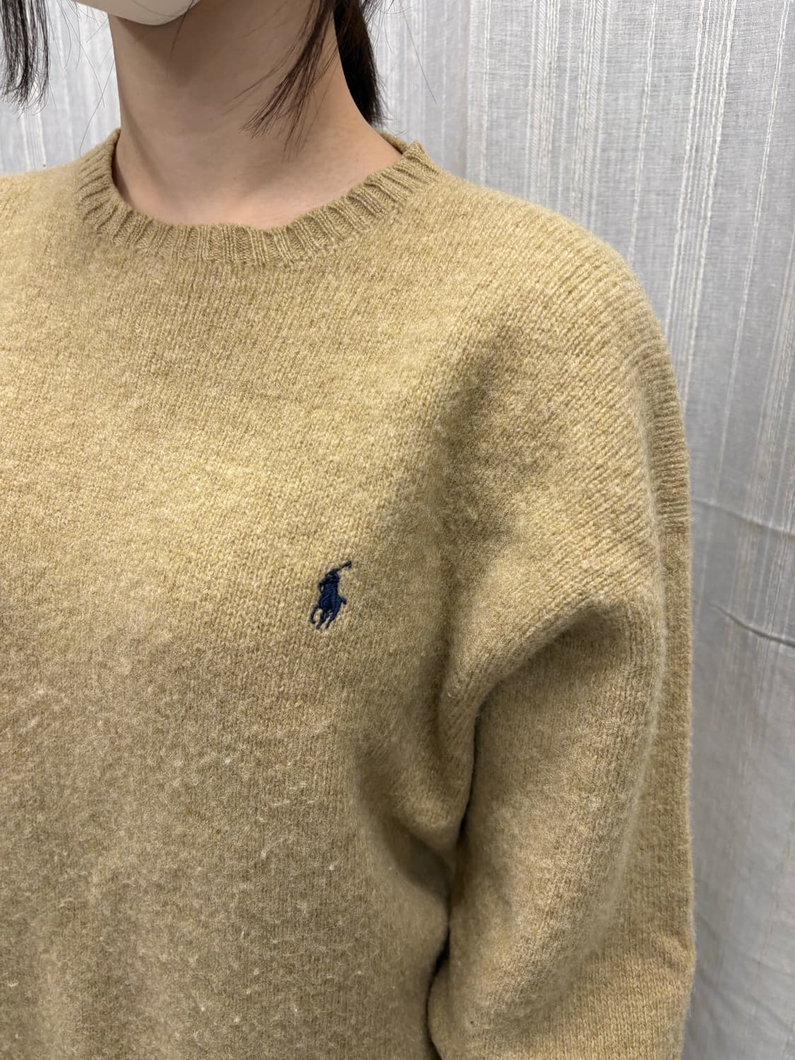 00s 폴로 랄프로렌 아이보리 울니트 상품이미지2