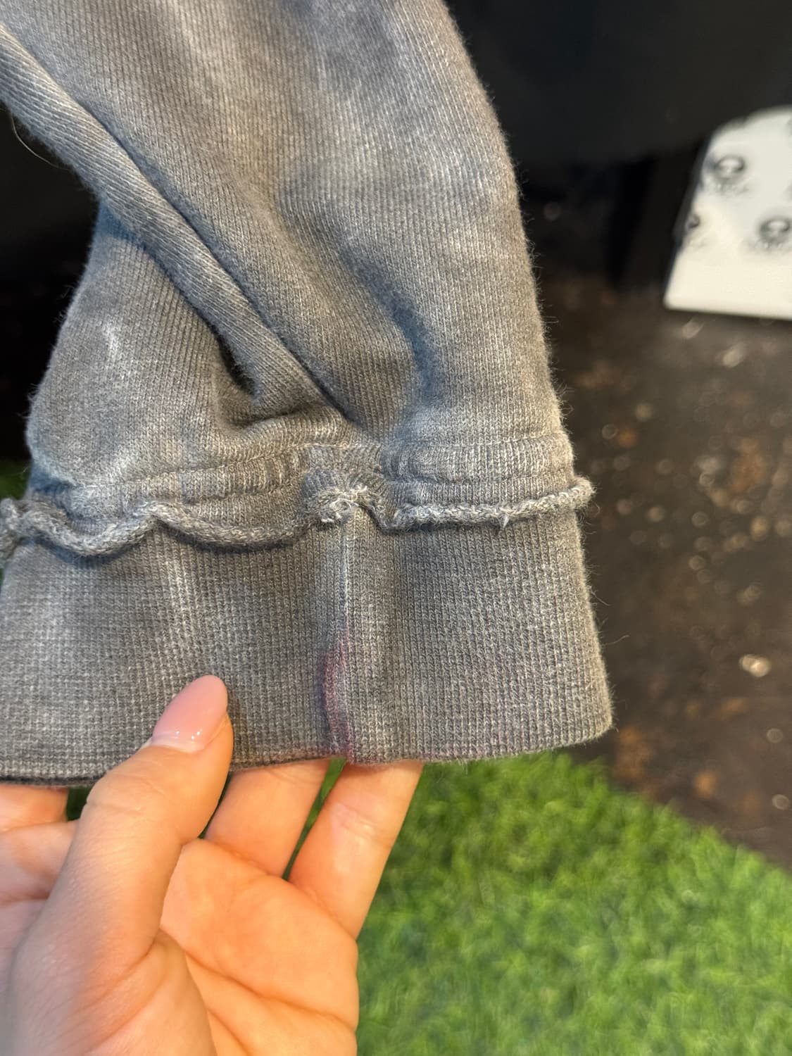 Thugclub 떠그클럽 댐 집업 그레이 상품이미지8