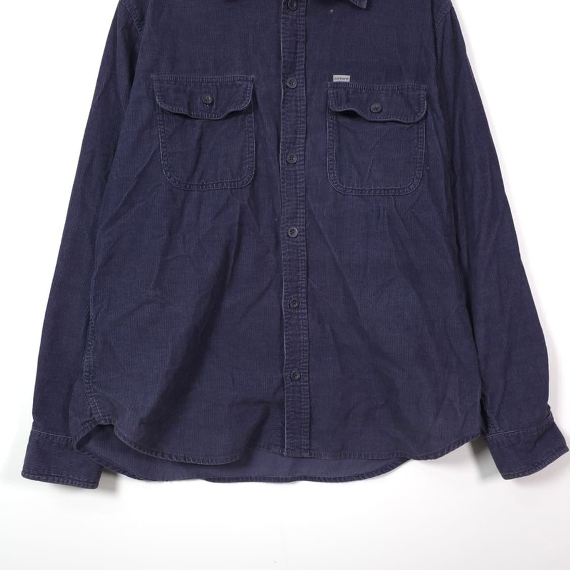 칼하트 네이비 코듀로이 워크 셔츠 XL 상품이미지4