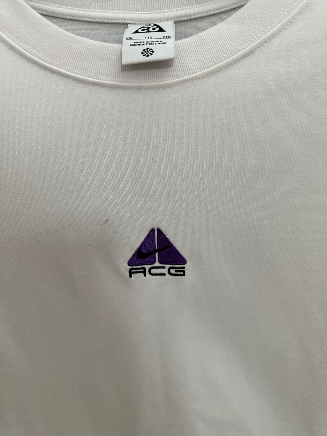 나이키 ACG 렁스 롱슬리브 티셔츠 서밋 화이트 110(xxl) 상품이미지5