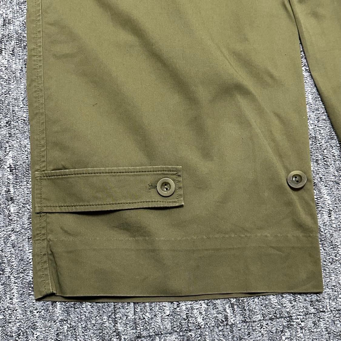 COS 코스 배럴 레그 카고 포켓 트라우저 팬츠 바지 카키 상품이미지10