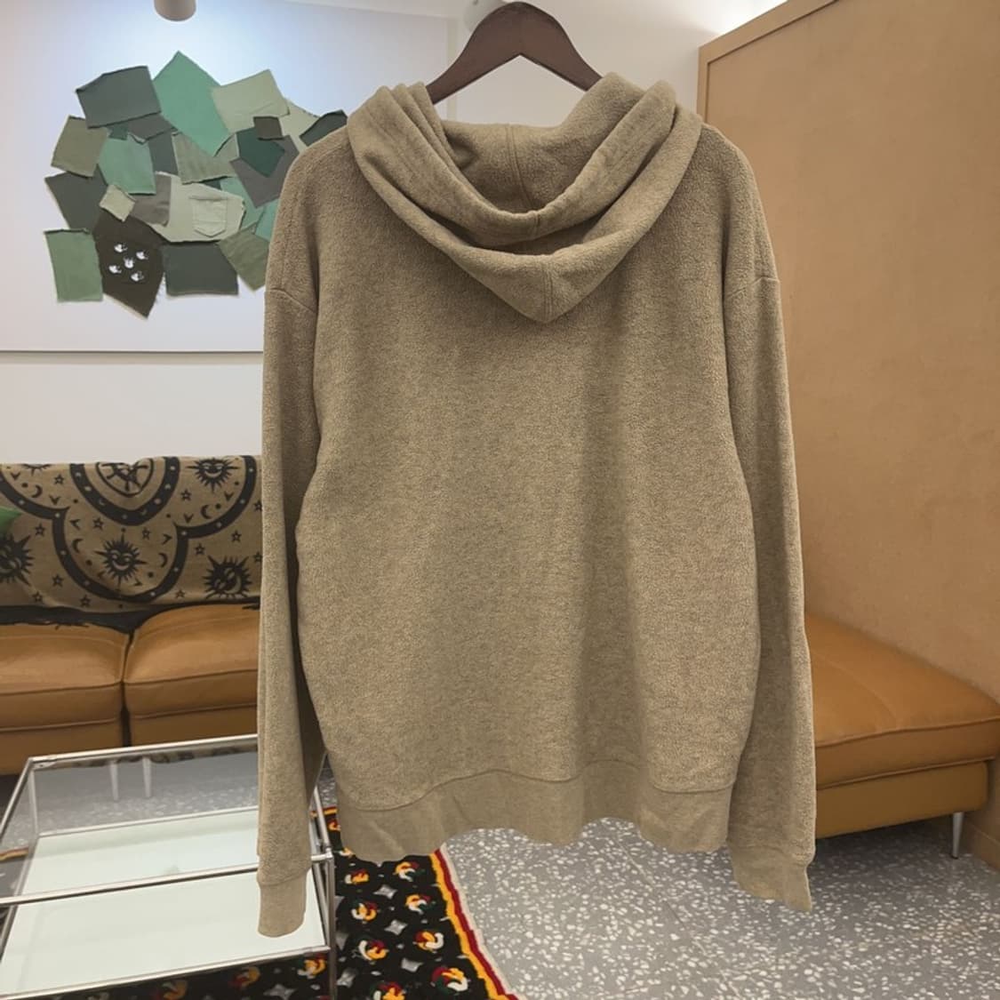 갭 올드스쿨 빈티지 빅로고 기모 후드티 L C07570 상품이미지4