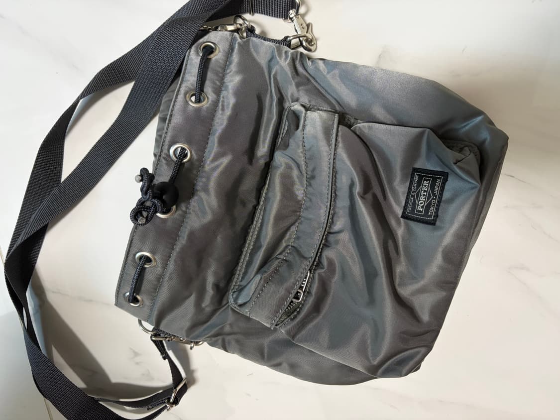 요시다 포터 벌룬삭 실버 그레이 상품이미지3