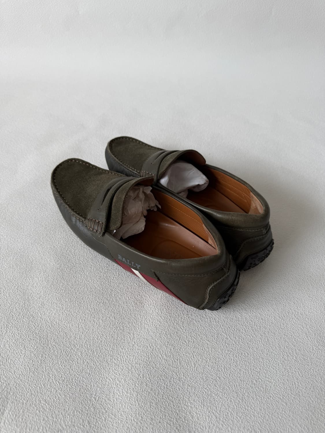 [US8]발리(BALLY) 드라이빙 슈즈(KHAKI, ITALY) 상품이미지5