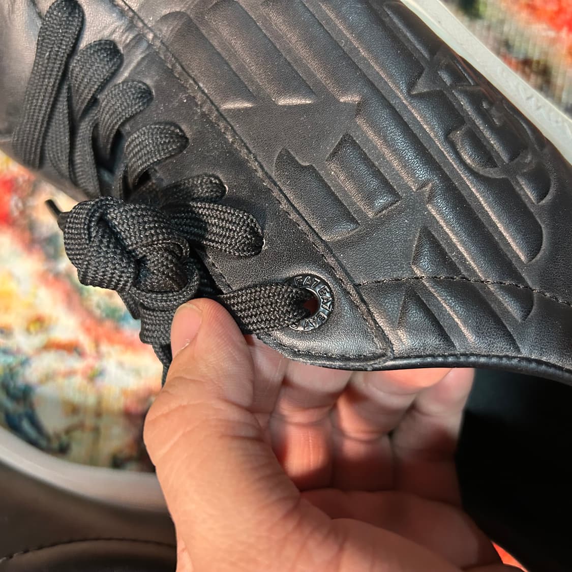 [270] 엠포리오 아르마니 EA7 레더 스니커즈 상품이미지9