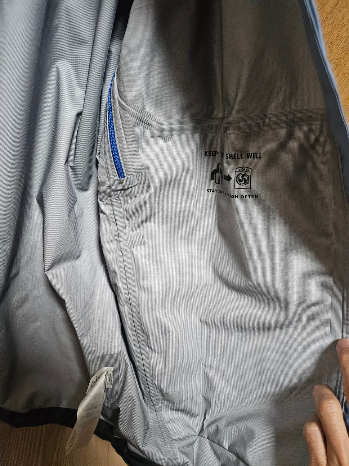 파타고니아 바람막이 블루/그레이 토렌쉘 자켓 상품이미지5