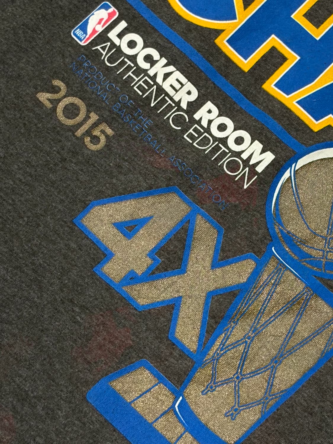 아디다스(Adidas) 골든 스테이트 워리어스 4X NBA 챔프 라커 룸 상품이미지4