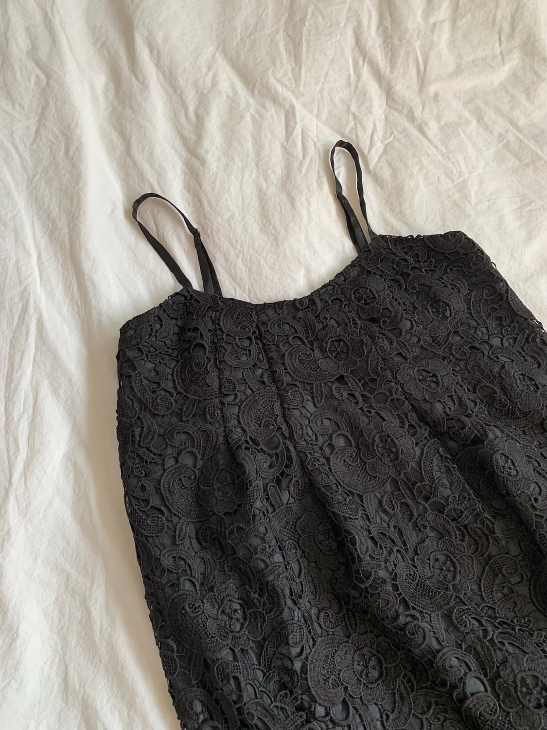 플라워 패턴 슬리브리스 상품이미지3