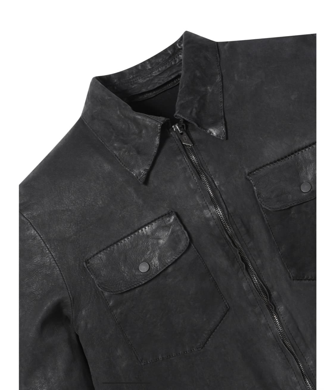 시리즈 Salvatore Santoro] 패치 포켓 램스킨 점퍼 상품이미지3