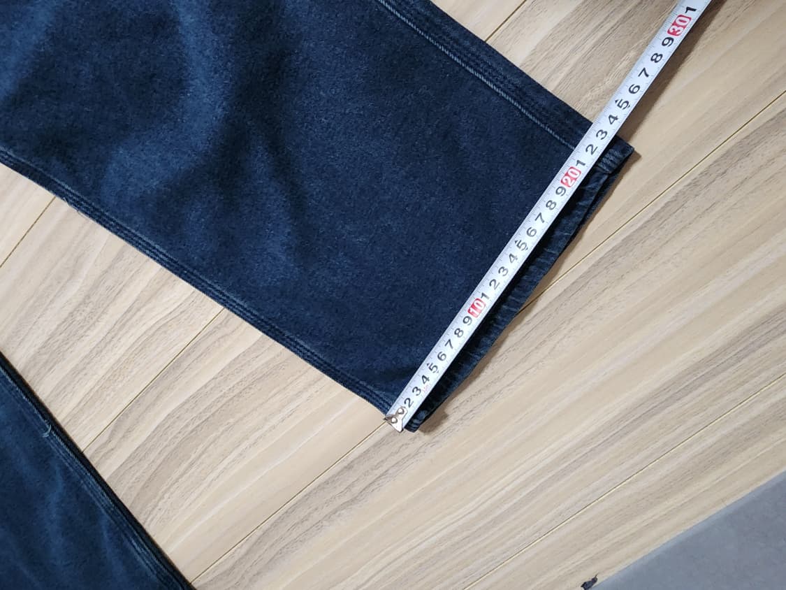 행텐히든밴딩카고스판데님팬츠청바지 상품이미지7