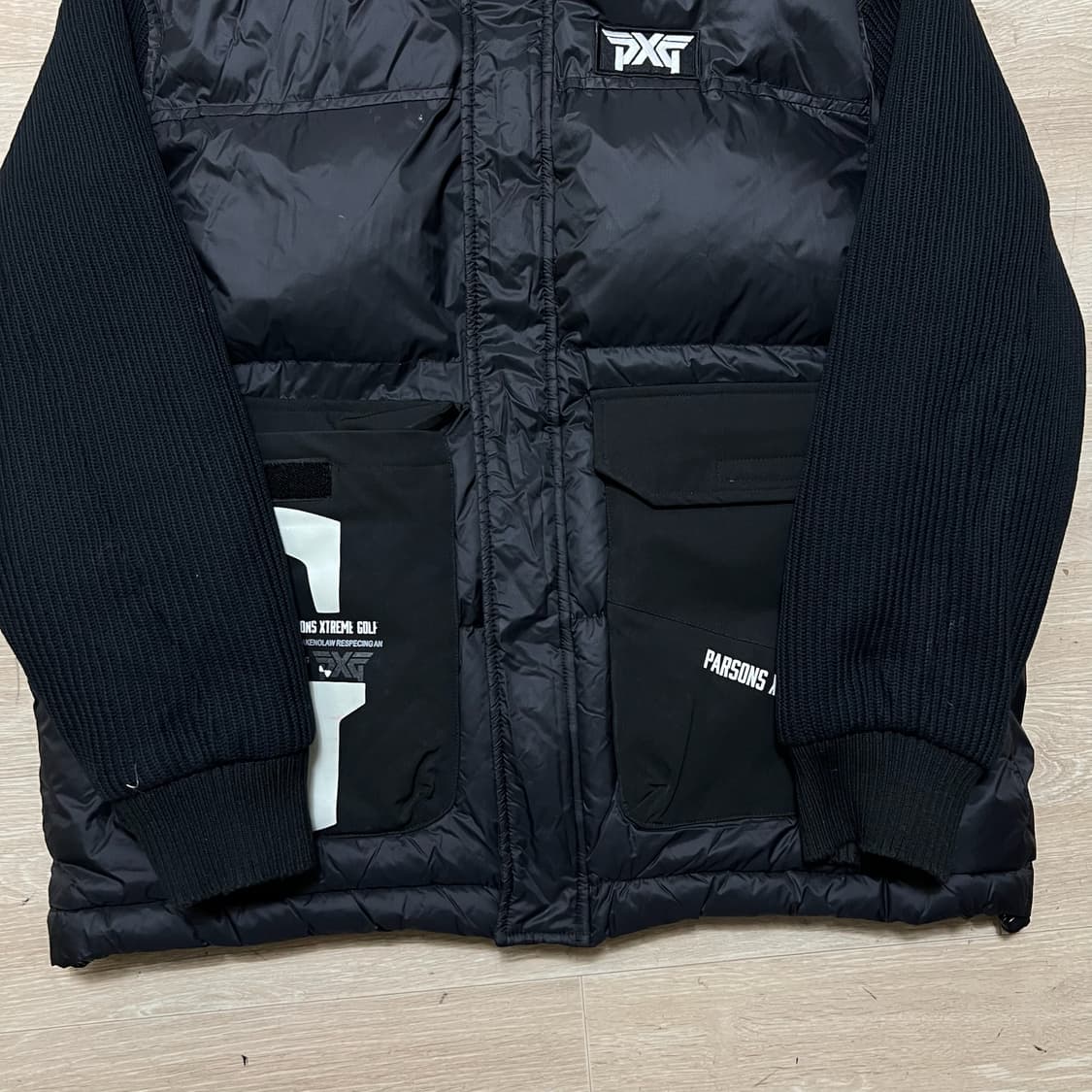 Pxg 골프웨어 니트 패딩 상품이미지3