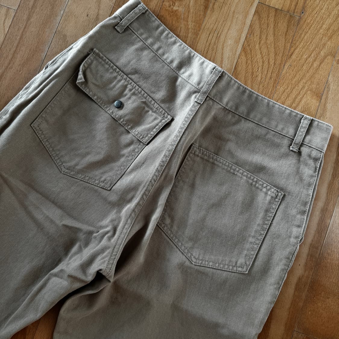 유니폼브릿지 코튼 팬츠 베이지 M 상품이미지9