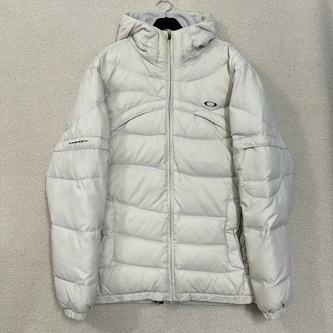 (M) 00s 오클리 아카이브 피스 다운자켓 후드 100 상품이미지1