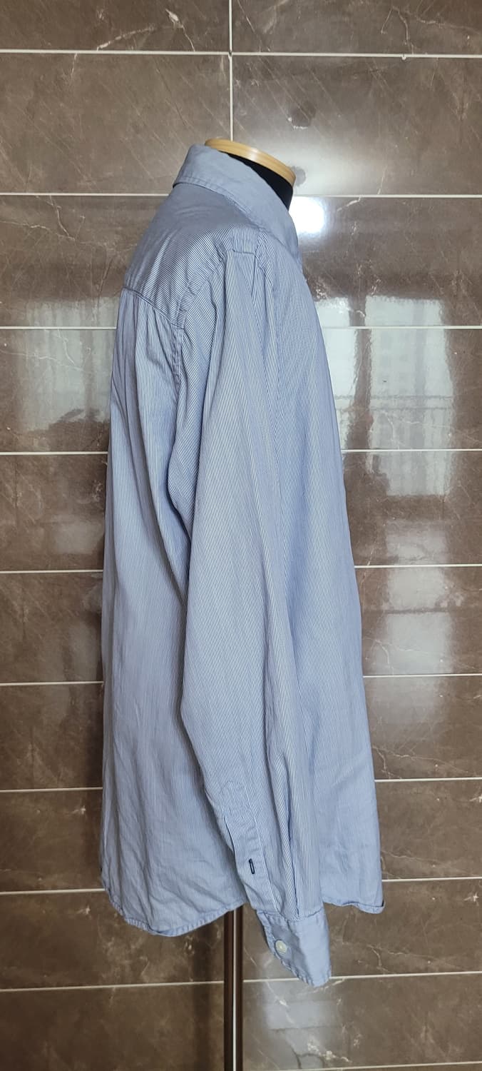 (남성105사이즈)헨리코튼 스트라이프 셔츠 상품이미지3