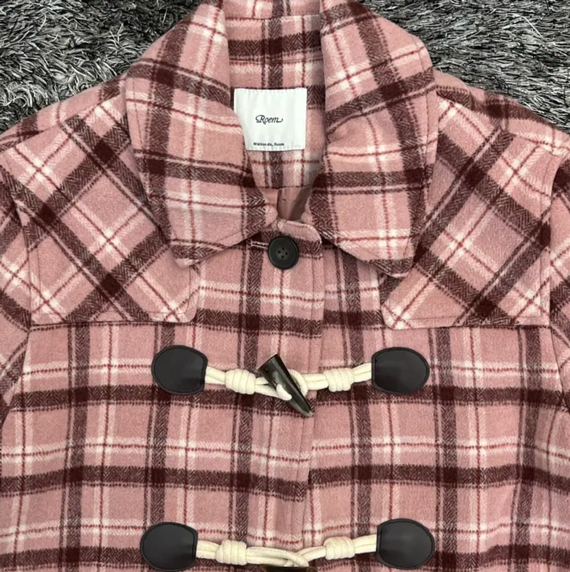 로엠 여성 울 더플 코트 (85-95-160) 상품이미지2