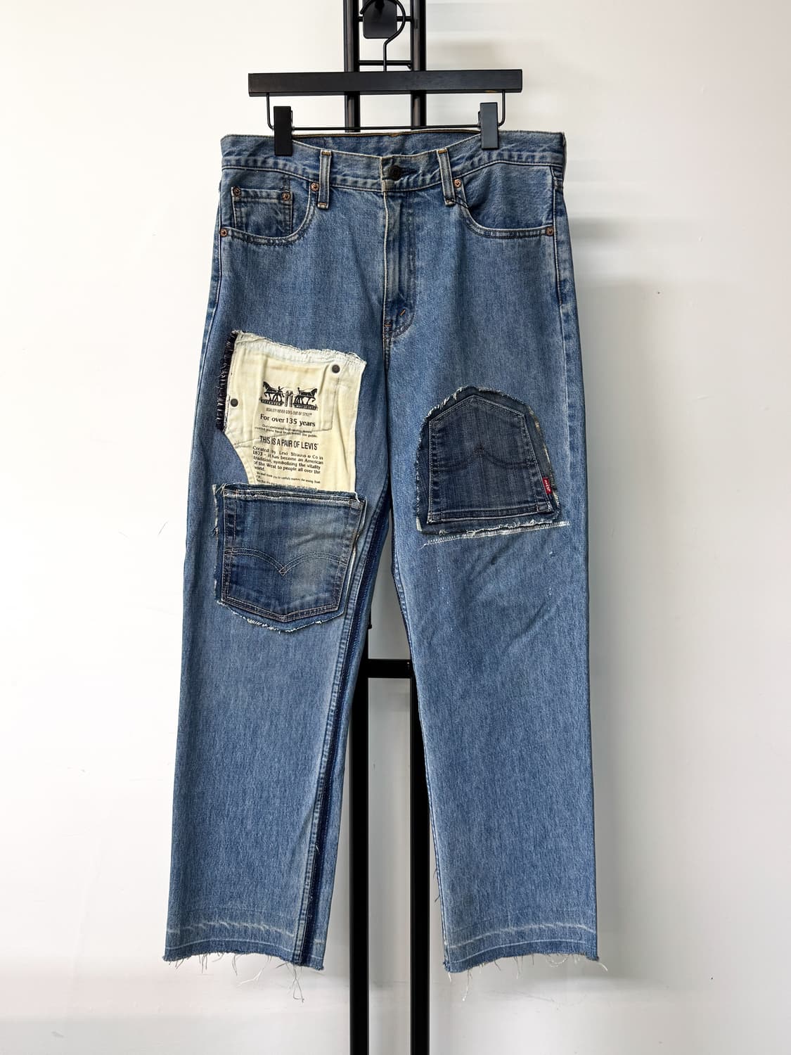 리바이스 508 데님 패치워크 팬츠 상품이미지1