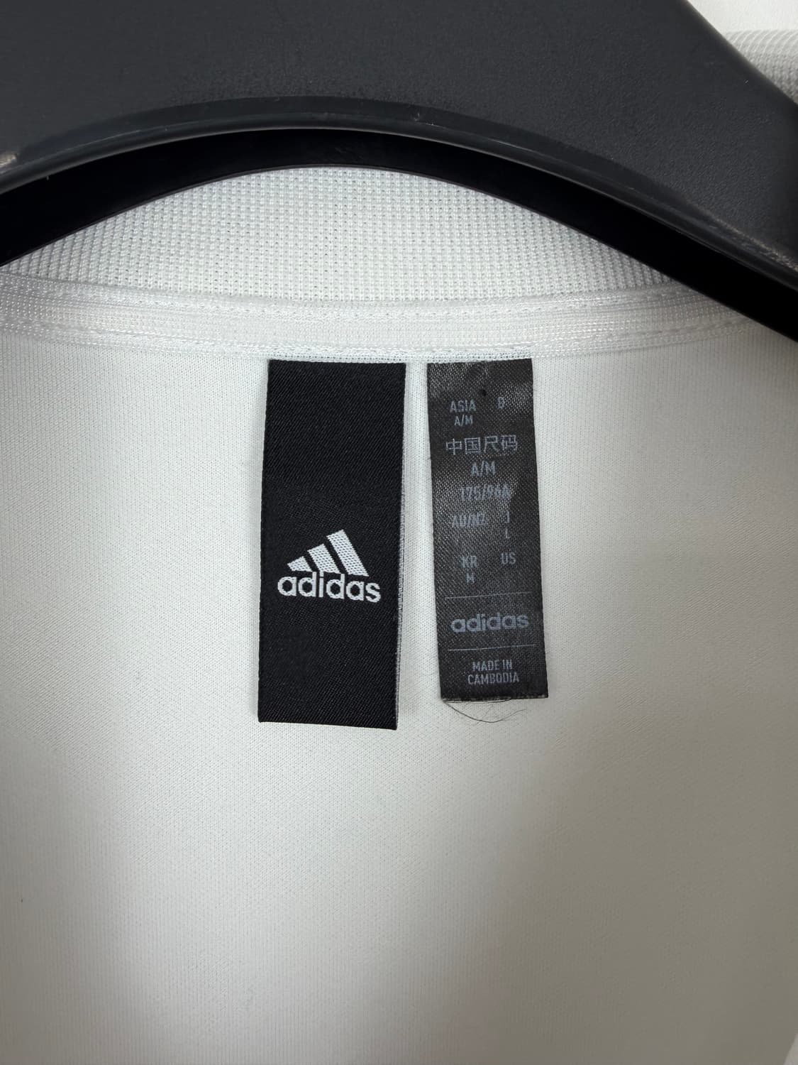 a87) 아디다스 화이트 트랙탑 져지 자켓 상품이미지6