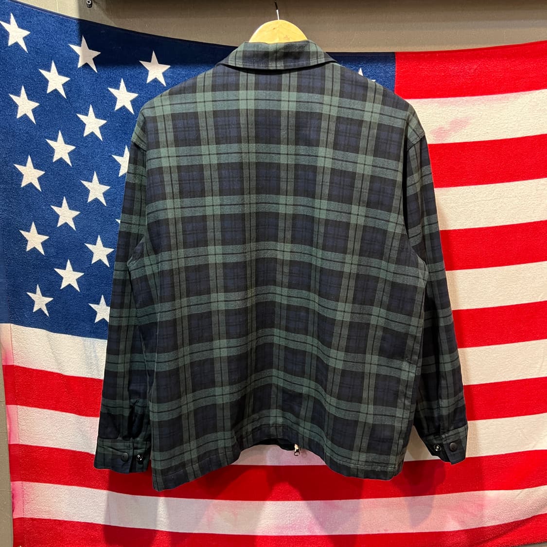 빈티지 타탄체크 자켓 상품이미지2