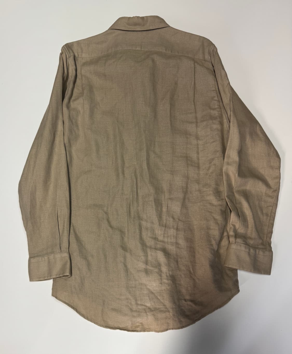 폴로 랄프로렌 클래식 린넨 혼방 긴팔 셔츠 베이지 상품이미지2