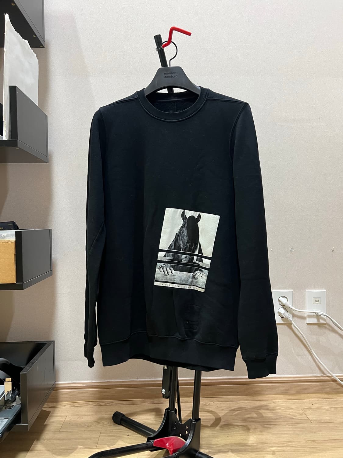 [S] 릭오웬스 다크쉐도우 15FW 스핑크스 맨투맨 상품이미지1