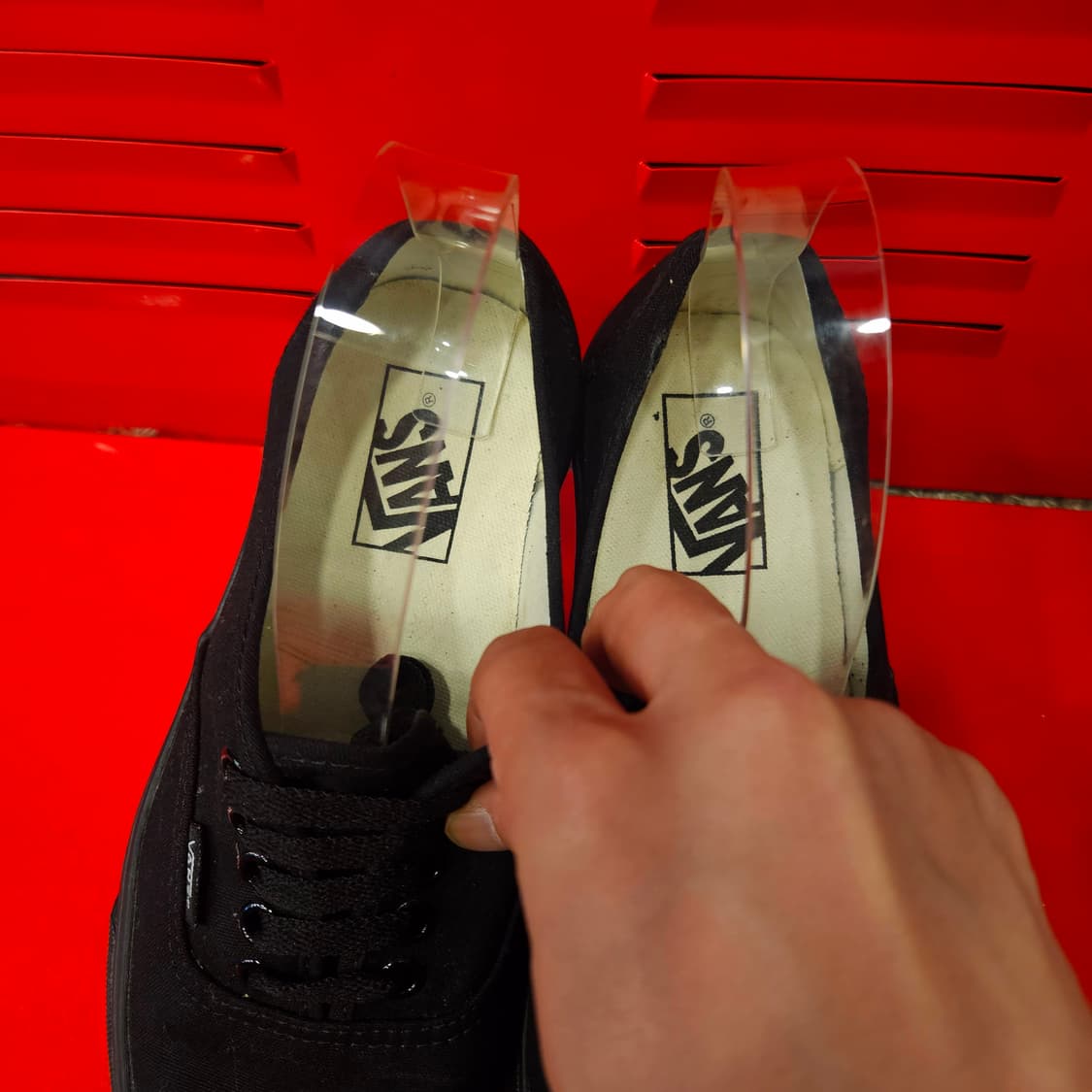 반스(Vans) 어센틱 트리플 블랙 245size 상품이미지5