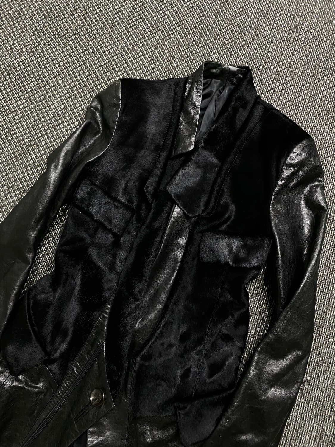 Vkei Mood Calf Hair Trimming Blazer 상품이미지4