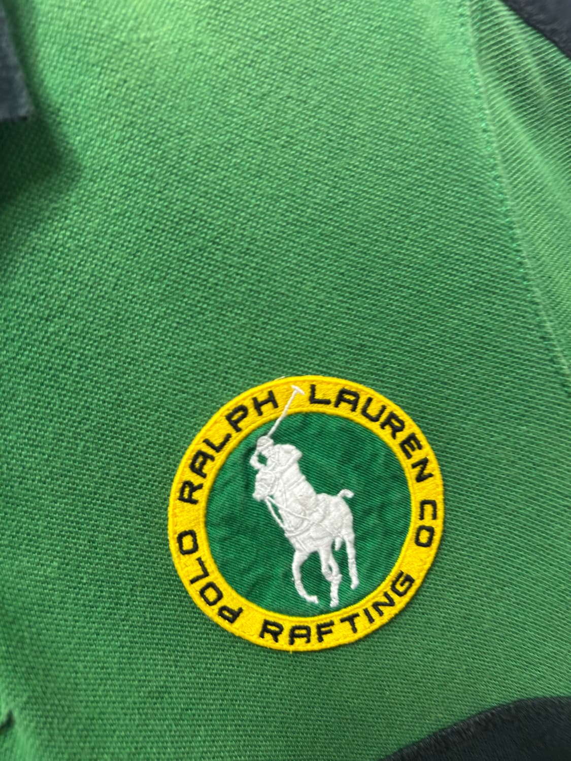 랄프로렌 폴로 그린 라프팅 미국 빈티지 M  상품이미지4