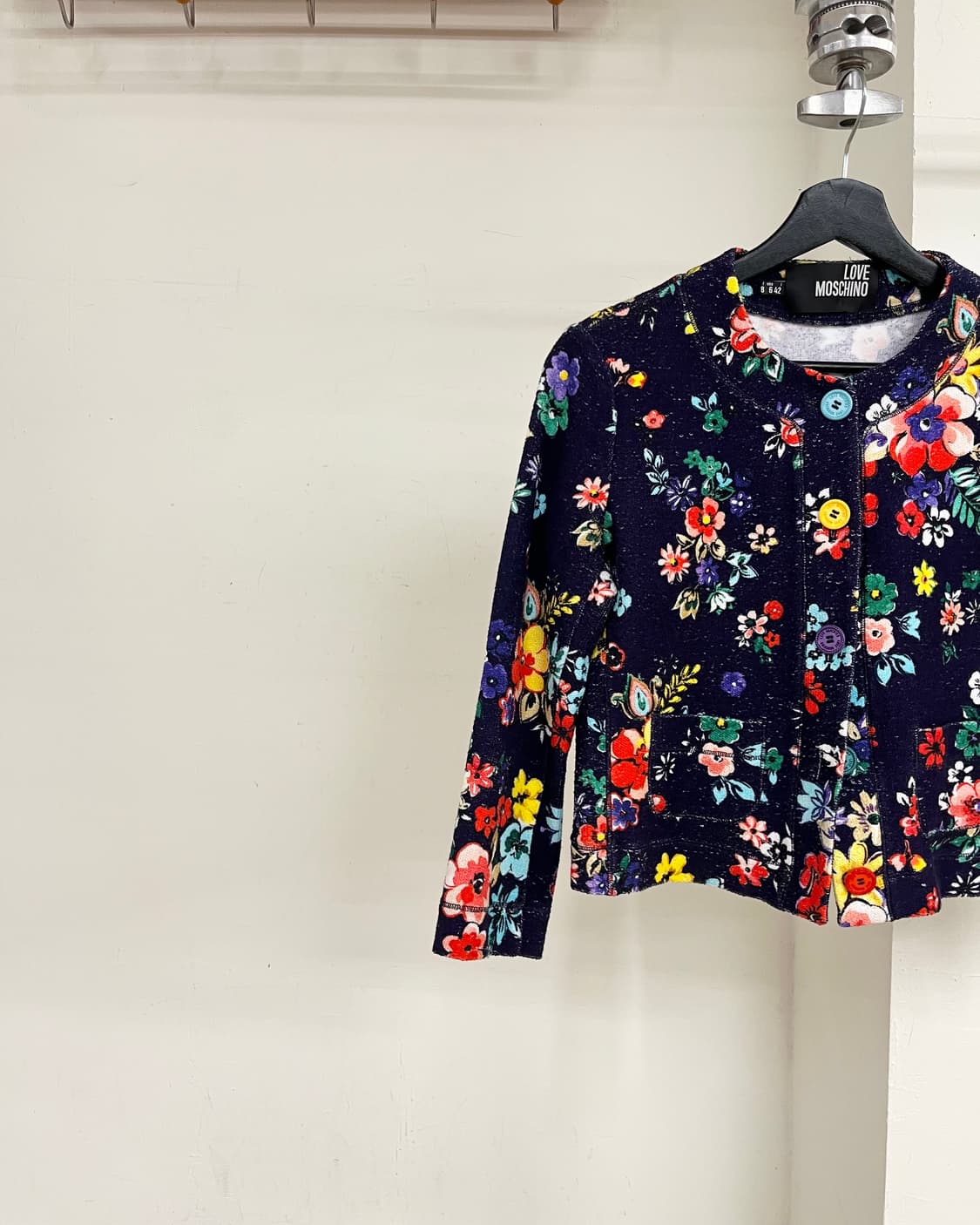 모스키노 멀티컬러 플로럴 패턴 자켓 상품이미지3