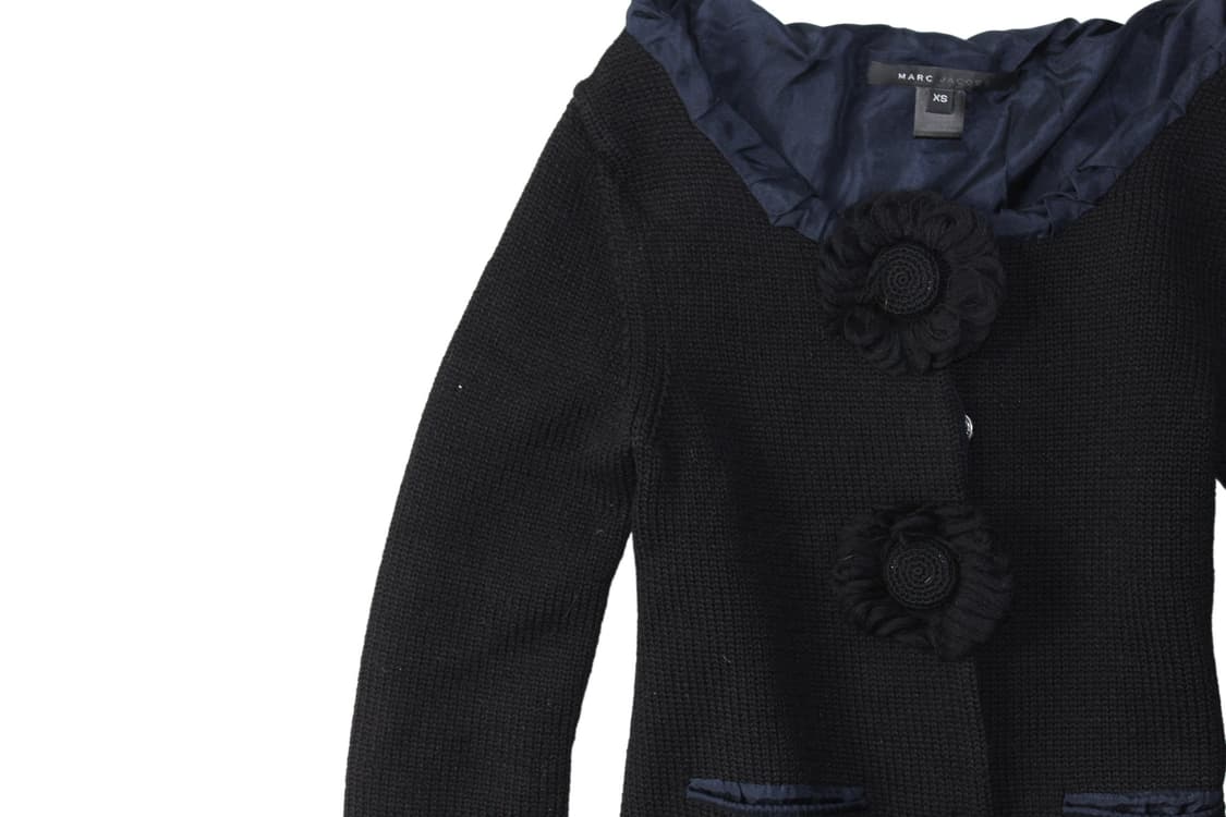 2000s Marc Jacobs Flower Knit Cardigan 상품이미지8