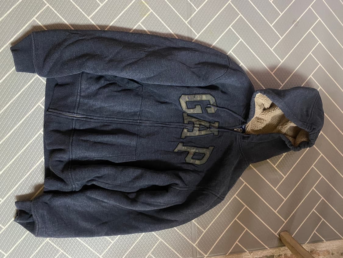 빈티지 갭 기모후드집업 상품이미지1